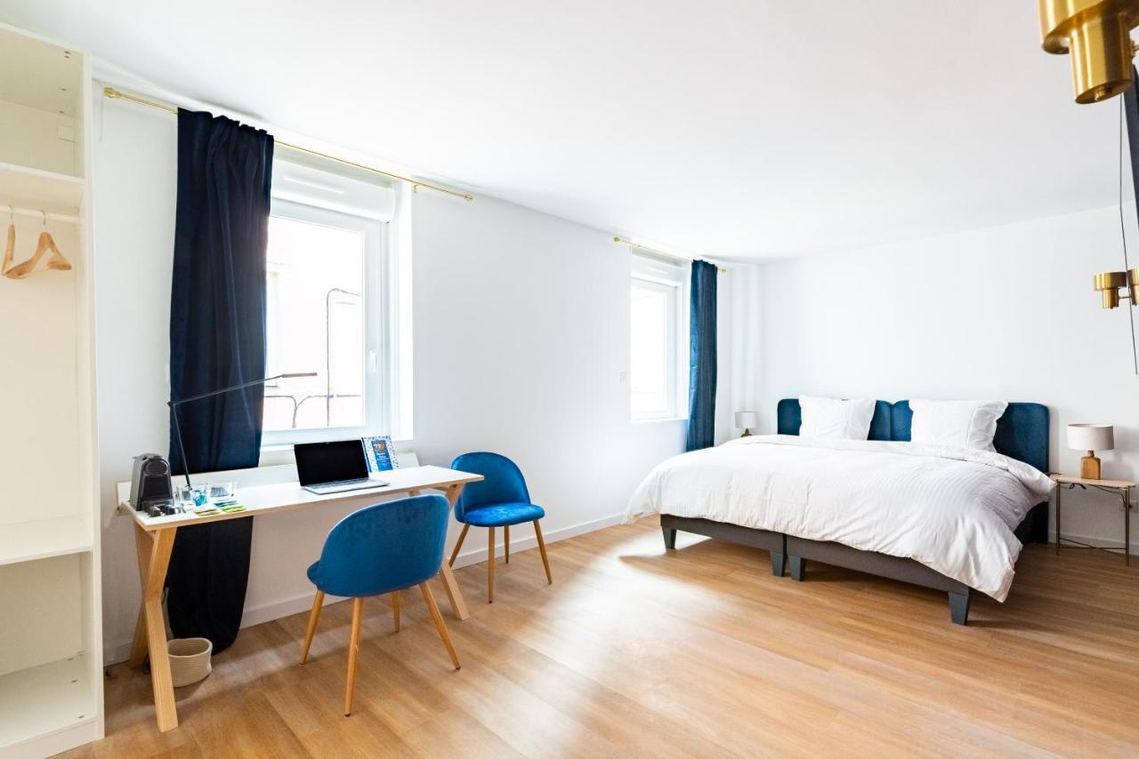 Apartmán Calme & Chic Bleu - Proche Gare Et Centre Dijon Exteriér fotografie